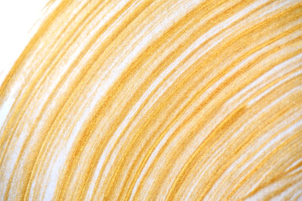 istock golden paint strokes to make a background for your design, gold lines. Creative design 1178036236