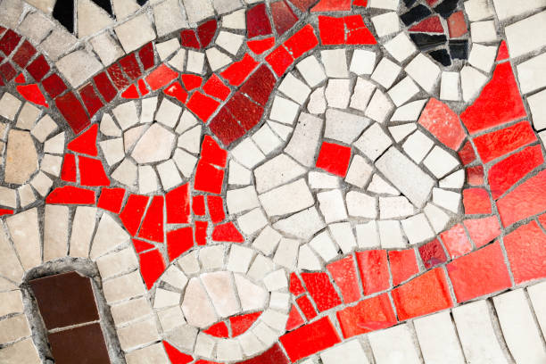 istock Tesserae. Small mosaic tiles. Close-up. 1178036681