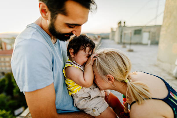 istock Young family having fun together 1178036857