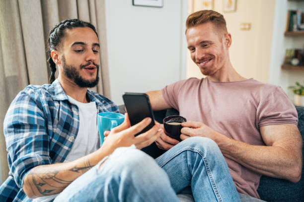 istock Happy gay couple 1178038052