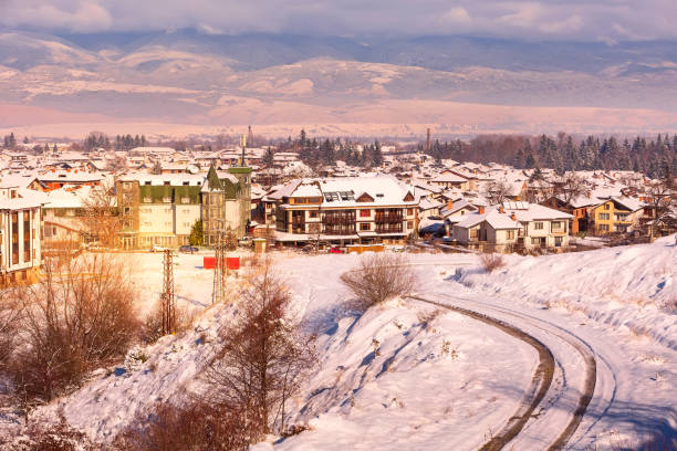 istock panorama of bulgarian ski resort Bansko 1178038276