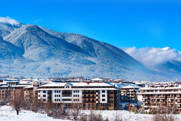 istock Bansko, Bulgaria, mountain peaks of Pirin 1178038630