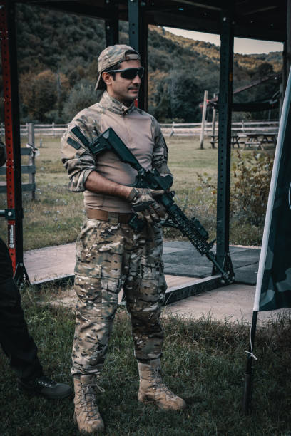 istock special forces soldiers, elite team members training. 1178044674