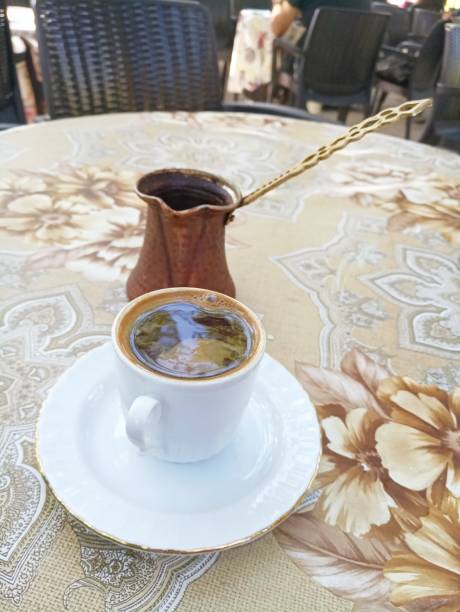 istock Turkish coffee with cooking pot in istanbul  turkey 1178046395