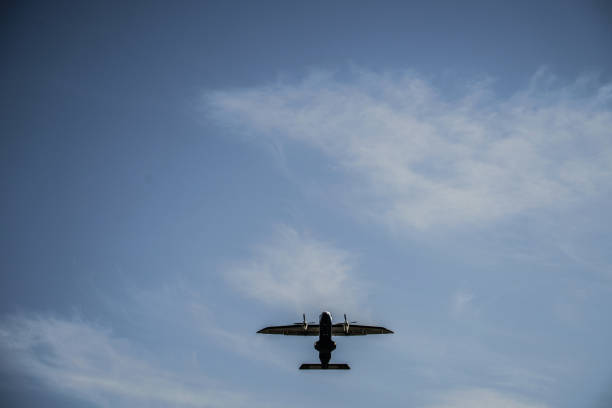 istock Image of propeller aircraft 1178049373