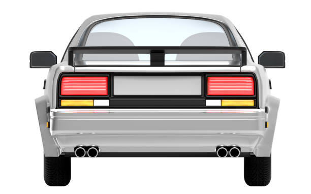 istock car 1980 cyberpunk silver back 1178059200