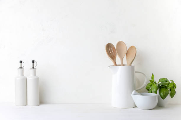 istock Contemporary kitchen background with blank space for a text 1178062686
