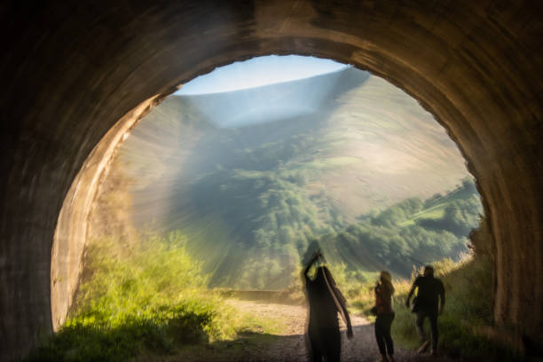 istock Light at the end of the tunnel 1178064650