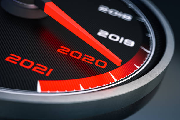 2020 Speedometer 2020 Speedometer cycle vehicle photos stock pictures, royalty-free photos & images