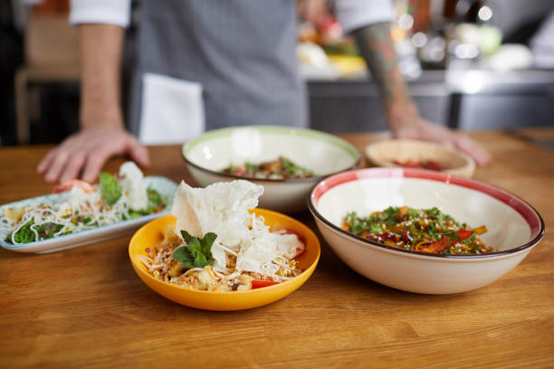 istock Asian Food on table in Restaurant 1178076238