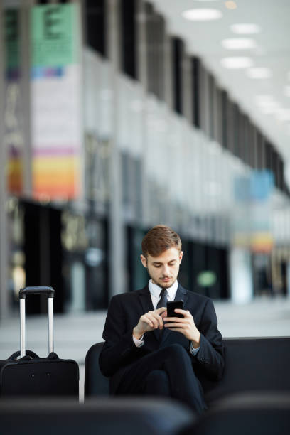 istock Businessman Waiting in Airport 1178077086