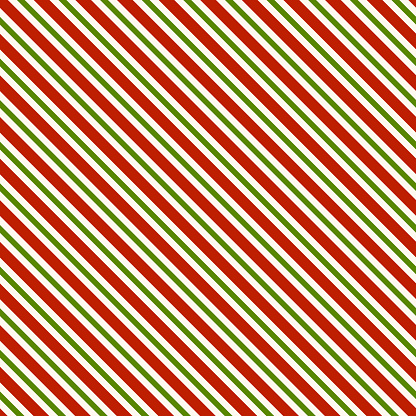 Red green and white diagonal lines - seamless pattern background