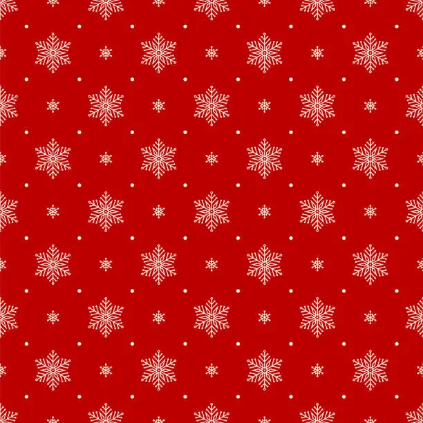 Vector illustration of Seamless christmas pattern