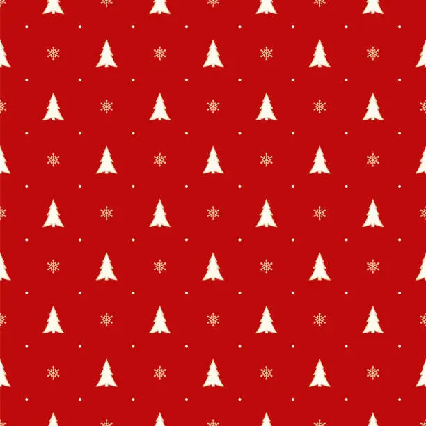 Vector illustration of Seamless christmas pattern