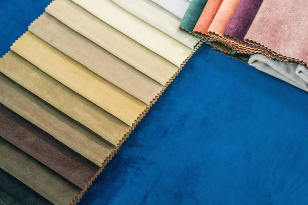 istock Catalog of multicolored cloth from matting fabric texture background, silk fabric texture 1178091313