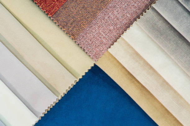istock Catalog of multicolored cloth from matting fabric texture background, silk fabric texture 1178091362