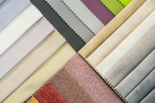 istock Catalog of multicolored cloth from matting fabric texture background, silk fabric texture 1178091912