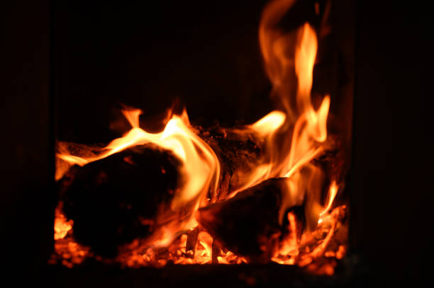 istock blurred burning coals in the stove 1178098846