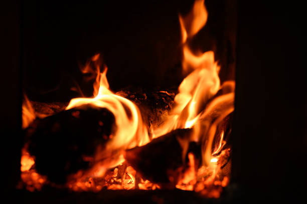 istock blurred burning coals in the stove 1178098994