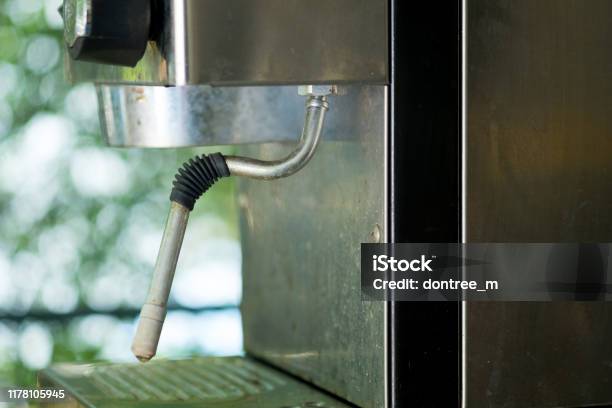 Heating And Whipping Machine Close Up And Selective Focus Shallow Focus  Stock Photo - Download Image Now - iStock