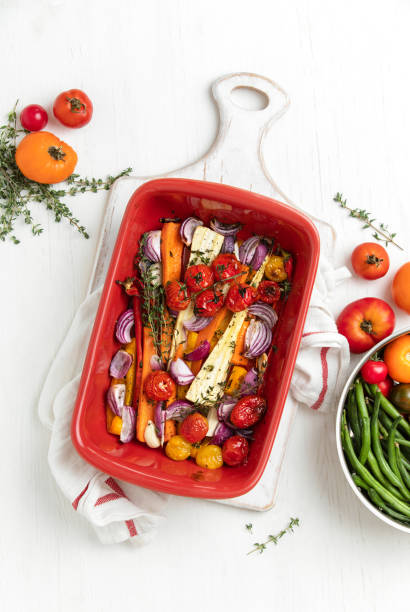 istock Roasted season vegetables freshly cooked 1178108025