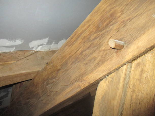 istock Carpentry in oak wood  Packed  interior renovation 1178108594