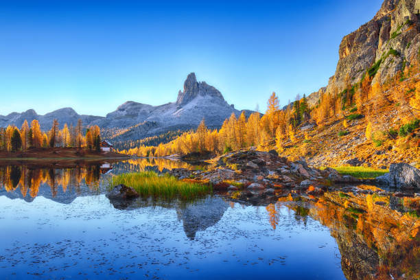 istock View on Federa Lake 1178114923