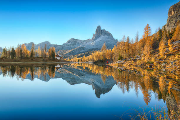 istock View on Federa Lake 1178123470