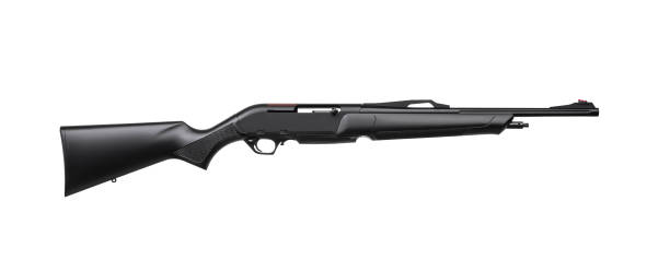 istock modern semi-automatic hunting rifle isolated on white 1178126497