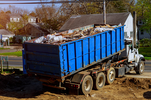 Reciclaje de contenedores basura basura estar lleno de basura photo