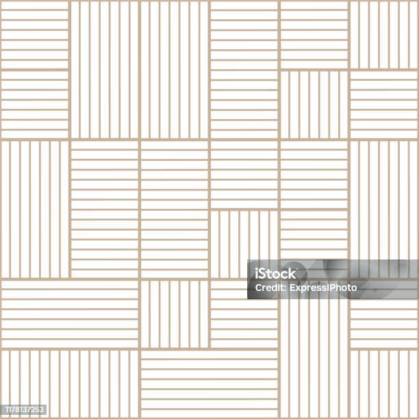 Vector Seamless Striped Pattern Modern Linear Fabric Texture Repeating ...