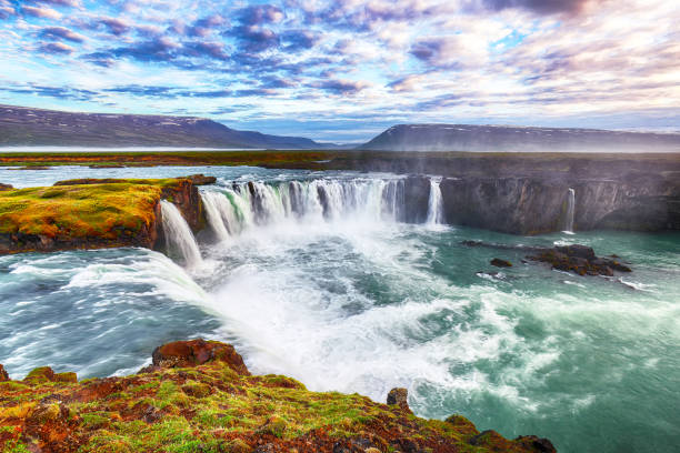 istock powerful Godafoss waterfal 1178138781