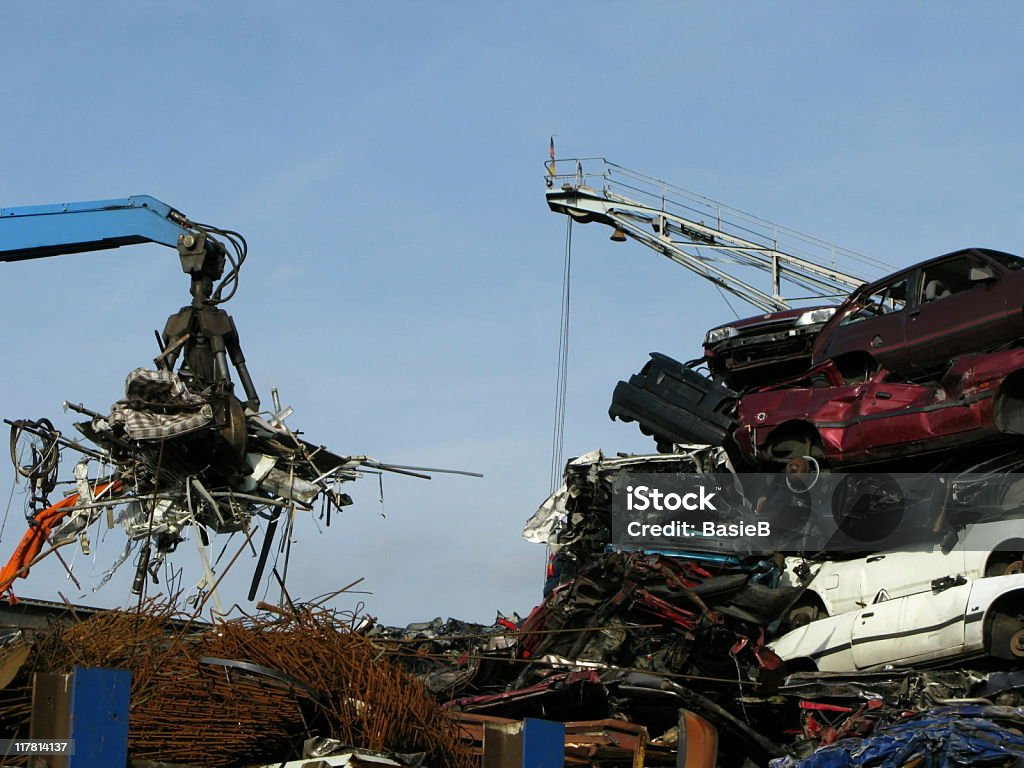 Basura reciclado - Foto de stock de Abollado libre de derechos