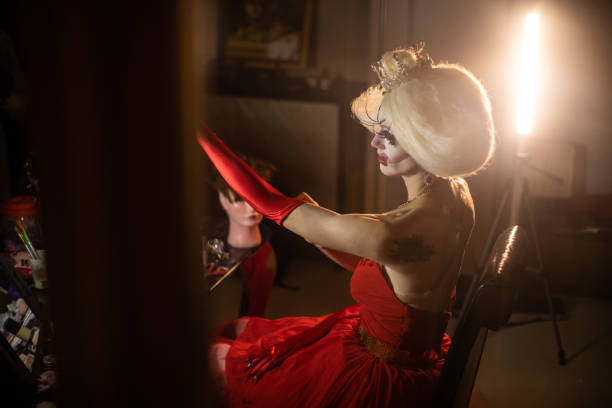istock All lights on drag queen with crown 1178146480
