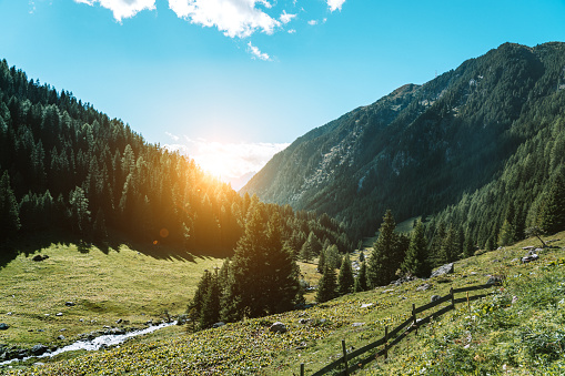 Landscape Scenic View, Tyrol, Austria