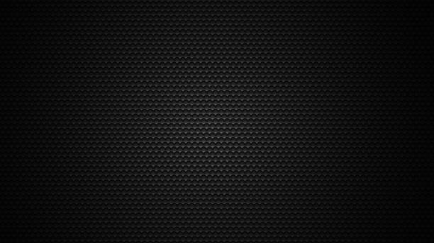 Black abstract stainless steel hexagonal mesh background. 3d technological hexagon cells illustration.  Honeycomb grid structure. Black abstract stainless steel hexagonal mesh background. 3d technological hexagon cells illustration.  Honeycomb grid structure. Black wallpaper. carbon fibre photos stock pictures, royalty-free photos & images
