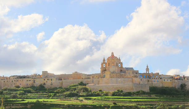 istock Skyline of Mdina Castletown in Malta 1178149930