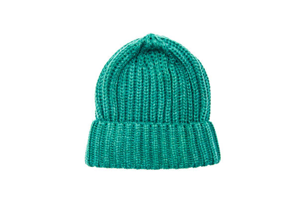 istock Green beanie isolated on white 1178157068