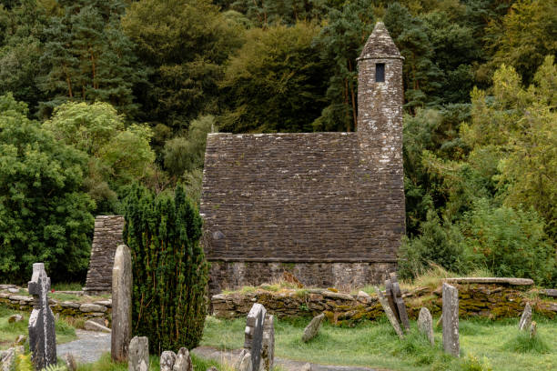 istock Monastery cemetery of Glendalough, Ireland 1178157768