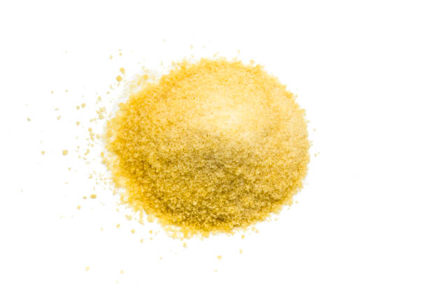 istock Gelatin powder on wooden background 1178157907