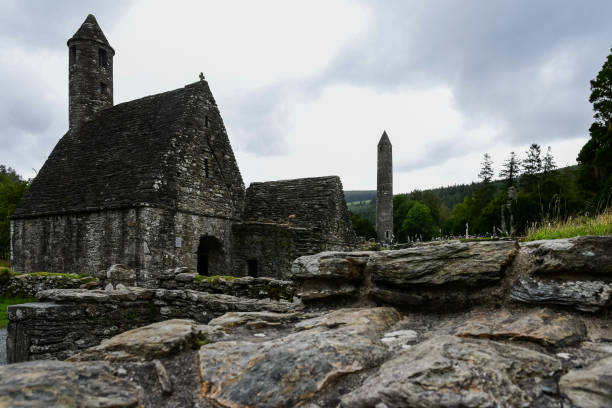 istock Monastery cemetery of Glendalough, Ireland 1178157941