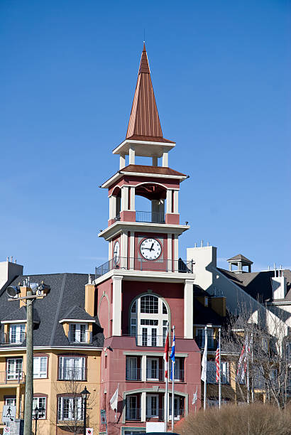 bell tower-mont-tremblant - 4811 photos et images de collection