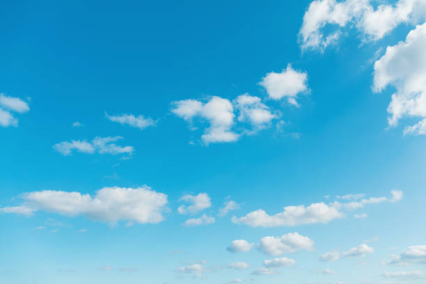 istock Blue sky background with cumulus clouds 1178162360