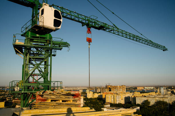istock Under construction multi-storey residential building. Floors in the house 1178162471
