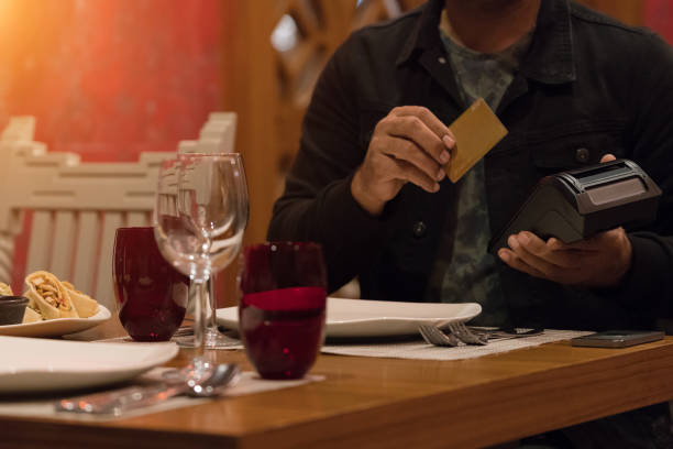 istock Quick and easy payment method credit card payment in restaurant 1178162502
