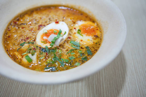 istock Tom Yum Noodles with boiled Eggs and Vegetables 1178163342