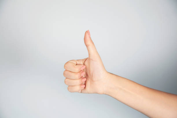 istock woman finger yes sign 1178167582