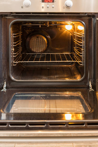 istock Open oven with hot air ventilation 1178175003