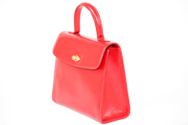 istock Red women's handbag 1178179222