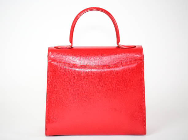 istock Red women's handbag 1178179223